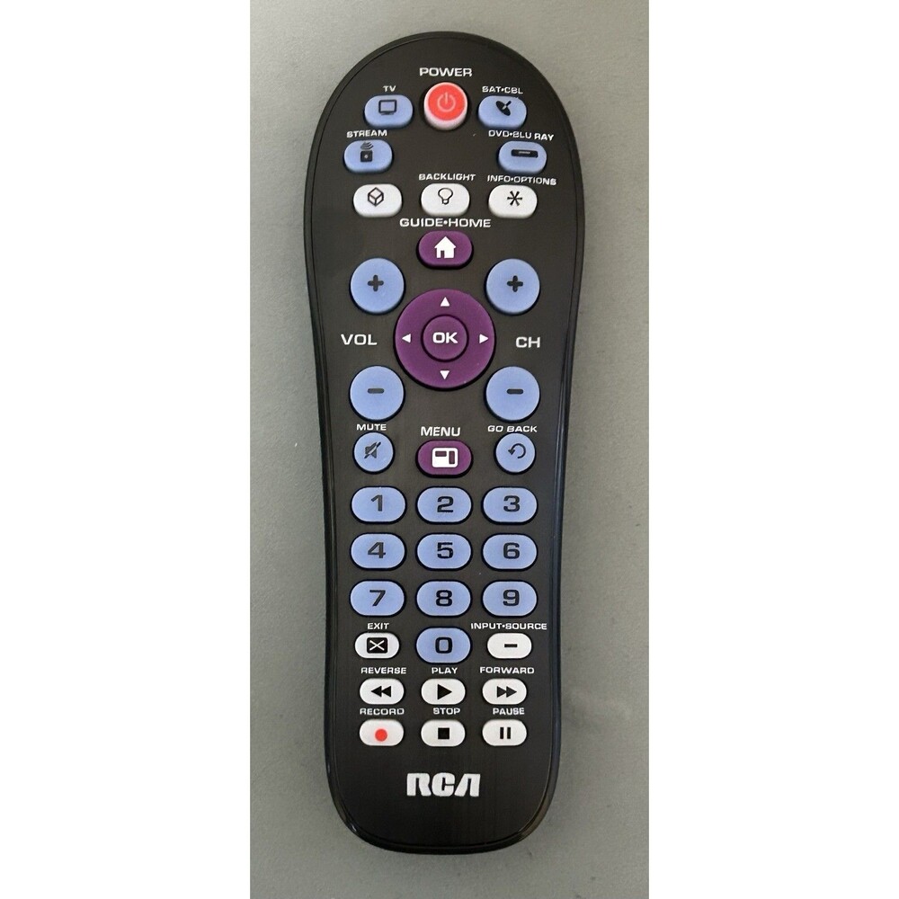 RCA OEM TV Remote Control R271U1 Model# RCR414BHE